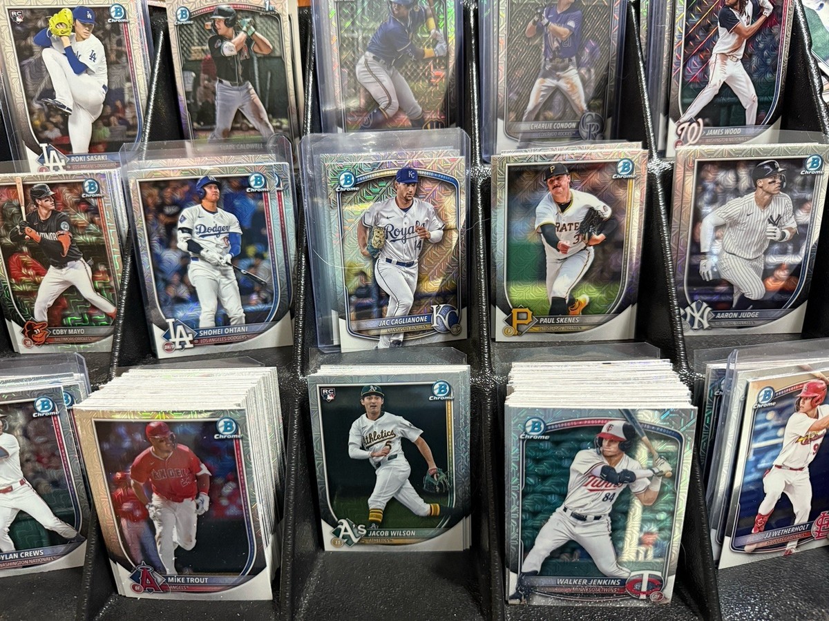2025 Bowman Chrome Mojo Refractor Pick Choose Your Card Finish Set