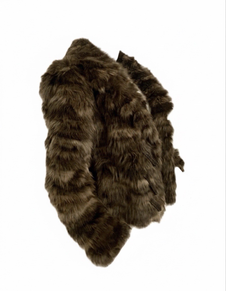 FENDI By KARL LAGERFELD F/W 2004 Mink Jacket Fur Coat Rare Size 40