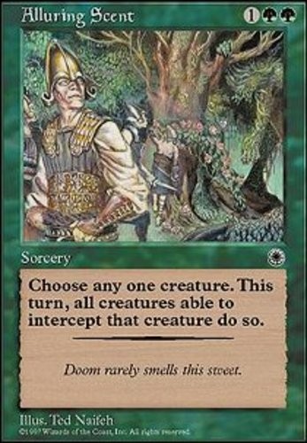 Alluring Scent (157) Portal - MTG Magic: The Gathering Green Sorcery Rare