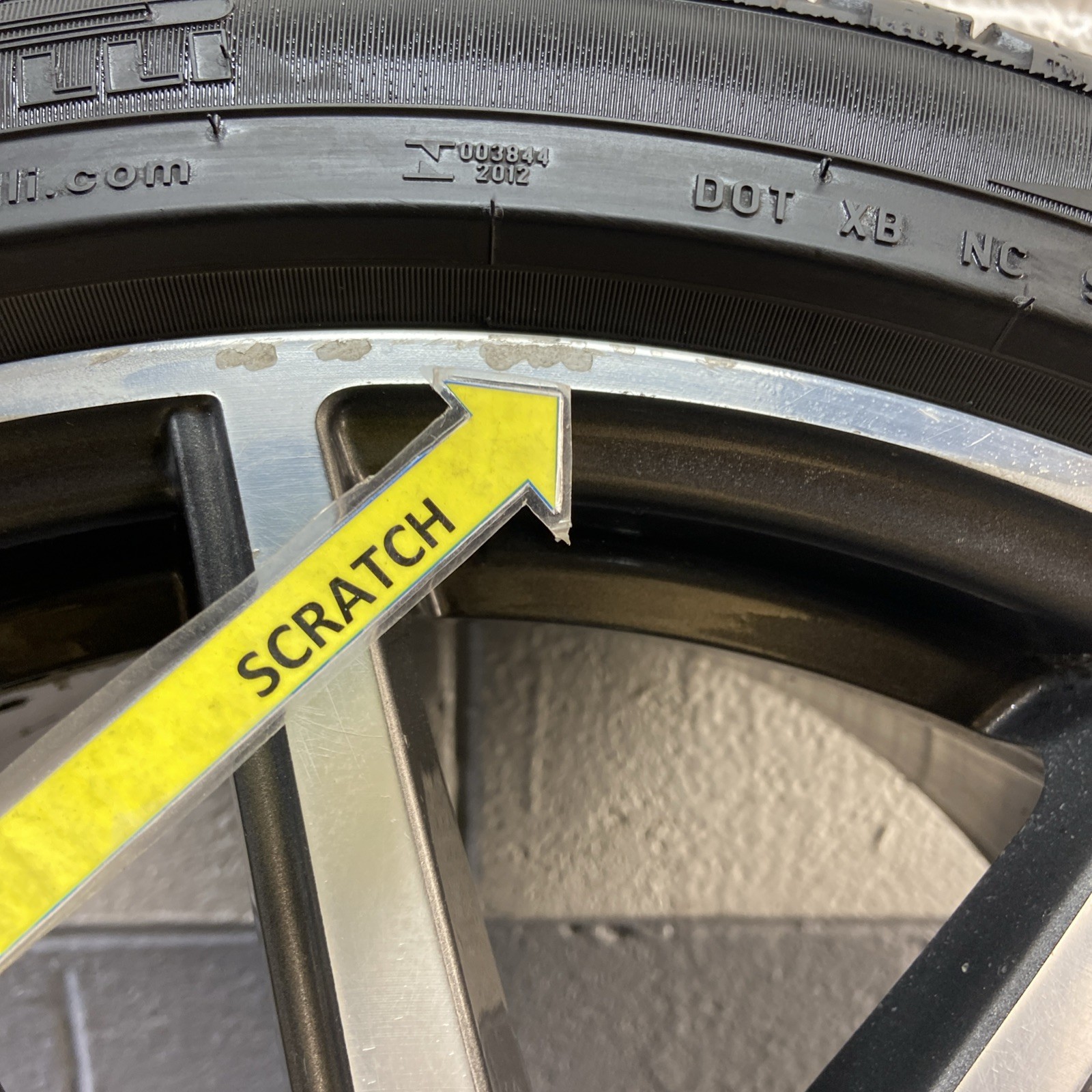 2017-2024 Maserati Levante M161 Rear Wheel Rim W/ Tire 10.5Jx21 ET53 OEM *NOTE*