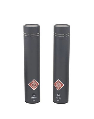 Neumann KM 184 MT Stereo-Set - Paar Nierenkondensatormikrofone, Schwarz