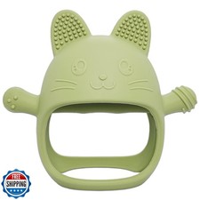 Pepicat No Drop Teething Toys for Infants 0-6 Months, Baby Chew Toys for Teet