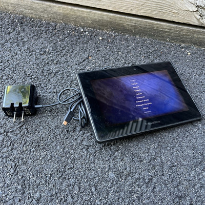 BlackBerry PlayBook Series 7in Wi Fi Tablet, 16GB Storage, Black