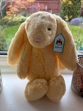 AUTHENTIC❗️NWT Jellycat Bashful Lemon Bunny - MEDIUM - RETIRED + VERY RARE!