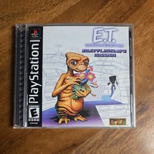 E.T.  Extra-Terrestrial: Interplanetary Mission PlayStation 1 PS1 Complete CIB