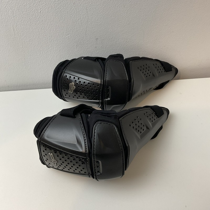 Fox Racing Launch Elbow Protection Pads BMX MX MTB Size S/M Hard Shell