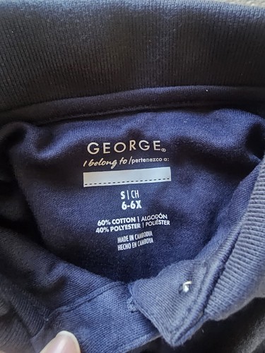 George Kids Polo School Uniform Shirt Bundle Girls Size 6 NWT - Picture 8 of 11