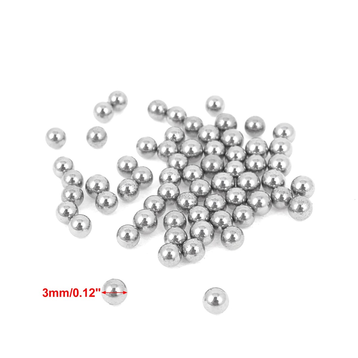 1.800pz riparazione parti 3 mm cuscinetti a sfera in acciaio 1.800pz riparazione parti 3 mm cuscinetti a sfera in acciaio
