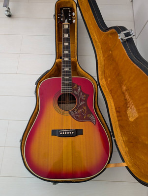 Electric Guitar Suzuki Hummingbird 1970s FH-250 CHSB Cherry