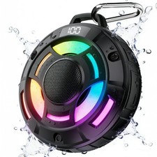 BassBloom Room 1 Portable Bluetooth Speaker, 12W JIKE BASS Low Up Sound IPX7 W