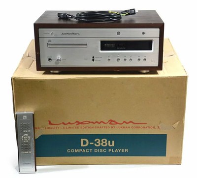 DDP Instruction Box OB LUXMAN D-38U CD Player Vacuum Tube Output