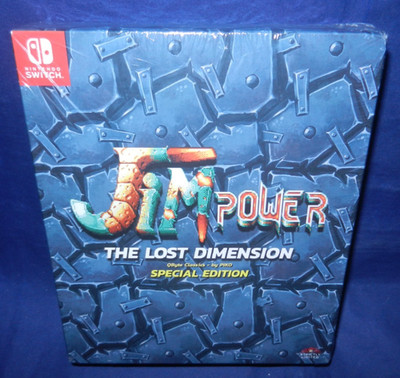 Switch NEW Sealed, Jim Power The Lost Dimension Special Edition,Strictly Limited
