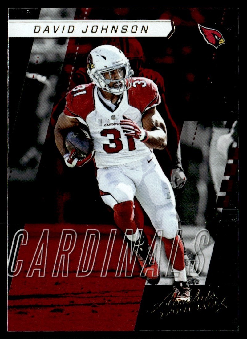 2017 Panini Absolute David Johnson Arizona Cardinals #91