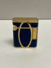 ST Dupont Soubreny Lacquer Of China Blue Edition Limited Excellent Vtg Very Rare