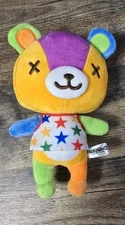 Sanei Animal Crossing Plush doll Stitches Stuffed 8” Pre Owned