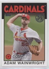 2021 Update 1986 Topps Baseball 35th Anniversary Adam Wainwright #86B-48 0ob9