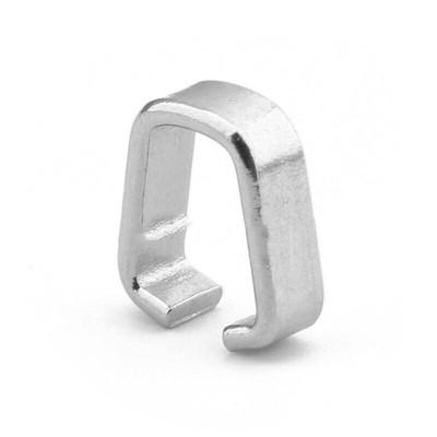 100PCS Stainless Steel Heavy Bail Connector For Necklace 7X9mm Bail 09
