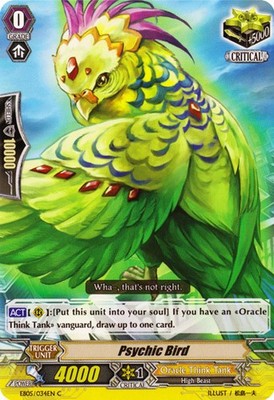 4 x Psychic Bird - EB05/034EN - C Near Mint / Mint, English CFV