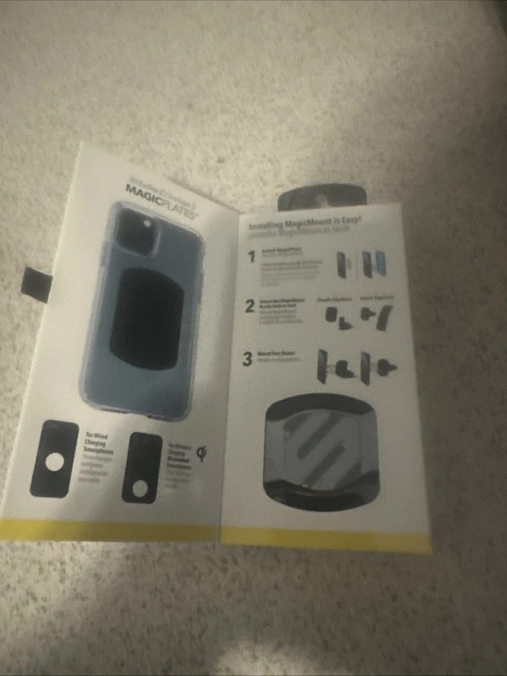 SCOSCHE MAGDV-XTSP1 MagicMount 2-in-1 Magnetic Vent Mount Cell Phone Holder - Image 2 of 4