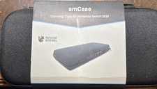 amCase Protective Hard Shell Carrying Case for Nintendo Switch Zippered