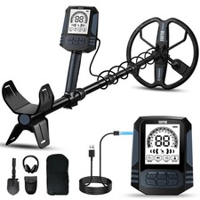 SUNPOW Rechargeable Metal Detector for Adults - 2500mah Lithium Battery for 3...