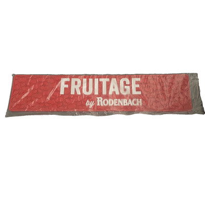 Bierdeckel Abtropfschale Bar Gummi Läufer Rodenbach Obst 60cm / 13cm Brandneu