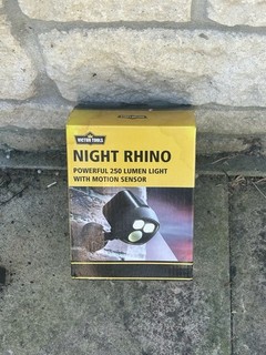 Victor Tools Night Rhino 250 Lumen Light with Motion Sensor