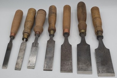 Set of 7 Firmer Chisels