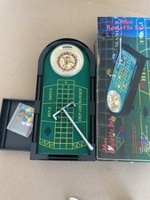 Mini Travel 9 Inch Roulette Wheel Set Good Quality Game Accessories UK Seller