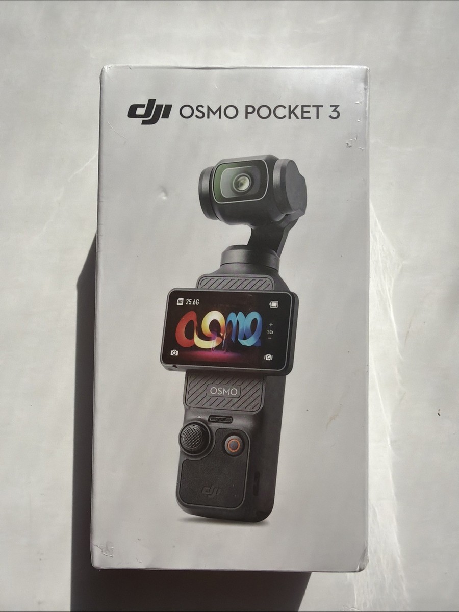 DJI Osmo Pocket 3 3-Axis Stabilized 4K Handheld Cam w Rotatable