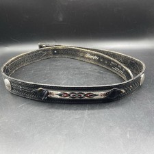 Vintage Wrangler Belt Aztec Accents Southwestern Style Number 6907 No Buckle