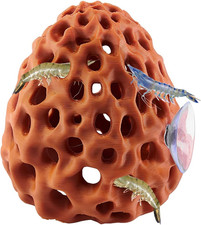 Shrimp Dome Hide, Shrimp Hides for Aquarium, Betta Fish Hideout with Suction Cup