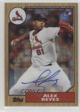 2017 Topps Silver Pack 1987 Design Chrome 88/199 Alex Reyes #87A-AR Auto 2r7