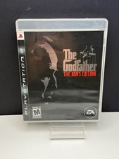 The Godfather The Don's Edition Sony PlayStation 3 PS3 No Manual TESTED