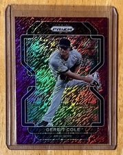 2022 Panini Prizm - Gerrit Cole #20 Purple Shimmer Prizm /7