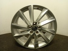 SKODA SCALA Alloy Wheel 17" Inch 5x100 Offset ET40 6.5J 2019-2026 657601025D