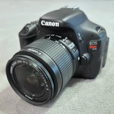 Canon EOS Rebel T3i 600D DSLR Camera EF-S 18-55mm & 50mm Prime Lens Kit + More