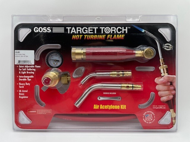 Acetylene Torch Kit TurboTorch Pro-Line Swirl Air Acetylene