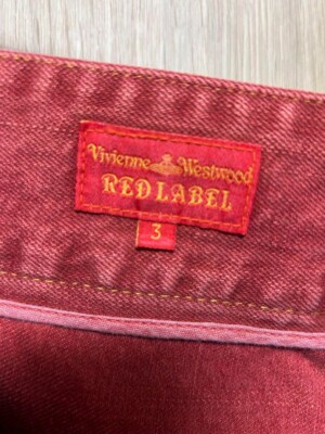 Vivienne Westwood Red Label Denim Skirt Size 3 MINT | eBay