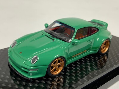 1/64 AC Models of Porsche 911 Gunther Works 400R Greenwich  Carbon Base   64-301