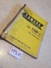 Yamaha parts list TY50  TY50M type 1G7 TY 50 1978