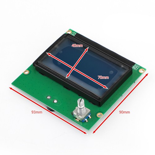 3D Printer LCD Screen Display Kit Replacement For Creality 3D Ender-5/3s/Pro S8 - Photo 4/12
