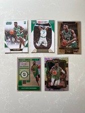 2016-17 Jaylen Brown LOT of 5 Select Rookie Threads RC Scope Prizm Celtics