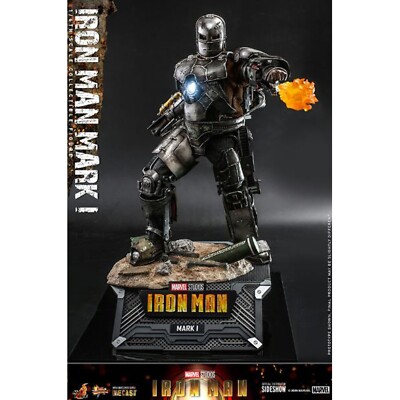 Hot Toys Marvel Iron Man Mark I Diecast Sixth Scale Figure NEW IN