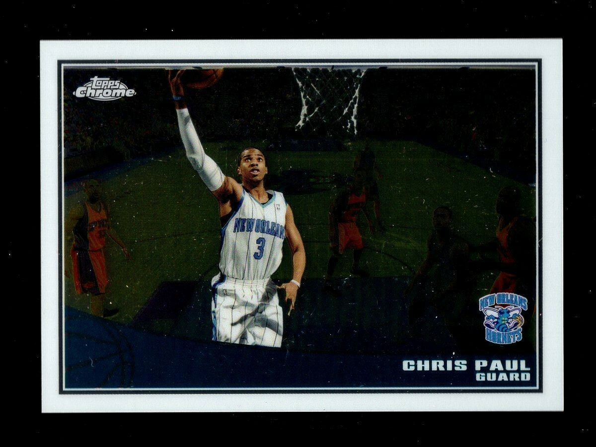 2009-10 TOPPS CHROME #63 CHRIS PAUL 854/999 NEW ORLEANS HORNETS