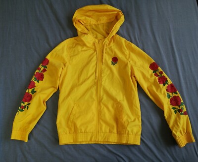 Empyre Clothing Damen Mantel Keana Gelb Rose Größe L Large Guter Gebrauchter Zustand