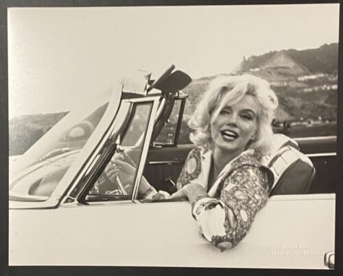 1962 Marilyn Monroe Original Photo George Barris Santa Monica Stamped Pucci Car - Picture 1 of 8