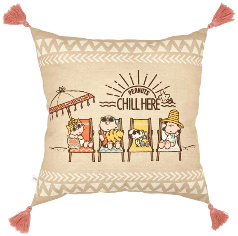 NO LIMIT Universal Studios Japan USJ PEANUTS CHILL HERE cushion