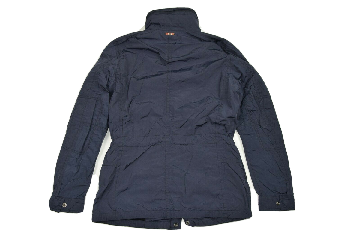 NAPAPIJRI ネイビー ナイロンジャケットL54xP68cm Napapijri Jacket blue navy size s small men hooded | eBay