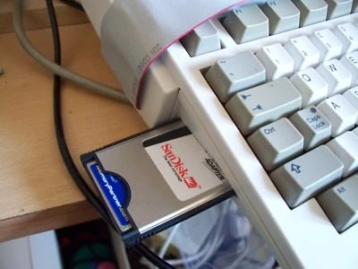 Scheda di trasferimento Amiga 600/1200 Pcmcia Sandisk 4 GB/ADF/whdload/dms/musica/demos